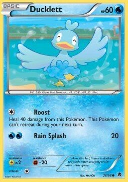 Carta pokemon Ducklett (EPO 26)-NUOVE FORZE-C - lingua ITA-condizione EX