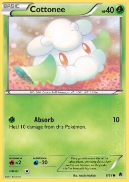 Carta pokemon Cottonee (EPO 9)-NUOVE FORZE-C - lingua ITA-condizione EX