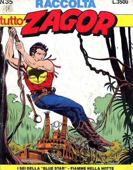 Tutto Zagor Raccolta N.34 - IL RE DELLE AQUILE - LO SPETTRO