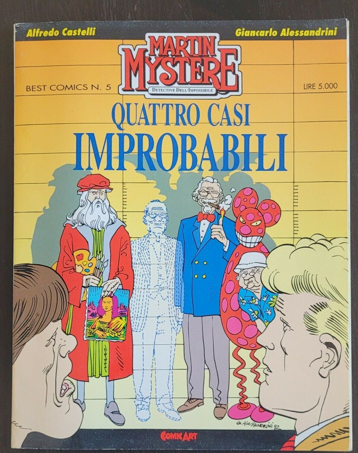 Martin Mystere - Quattro casi Improbabili - ed. Comic Art