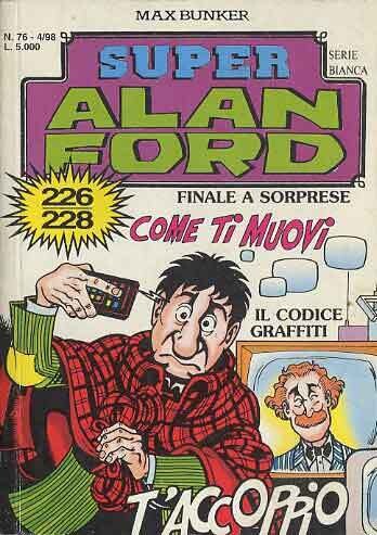 ALAN FORD SUPER SERIE BIANCA N.76 - MAX BUNKER PRESS