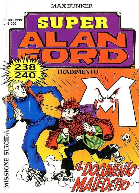 ALAN FORD SUPER SERIE BIANCA N.80 - MAX BUNKER PRESS