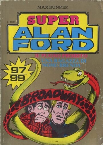 ALAN FORD SUPER SERIE ORO N.33 - MAX BUNKER PRESS