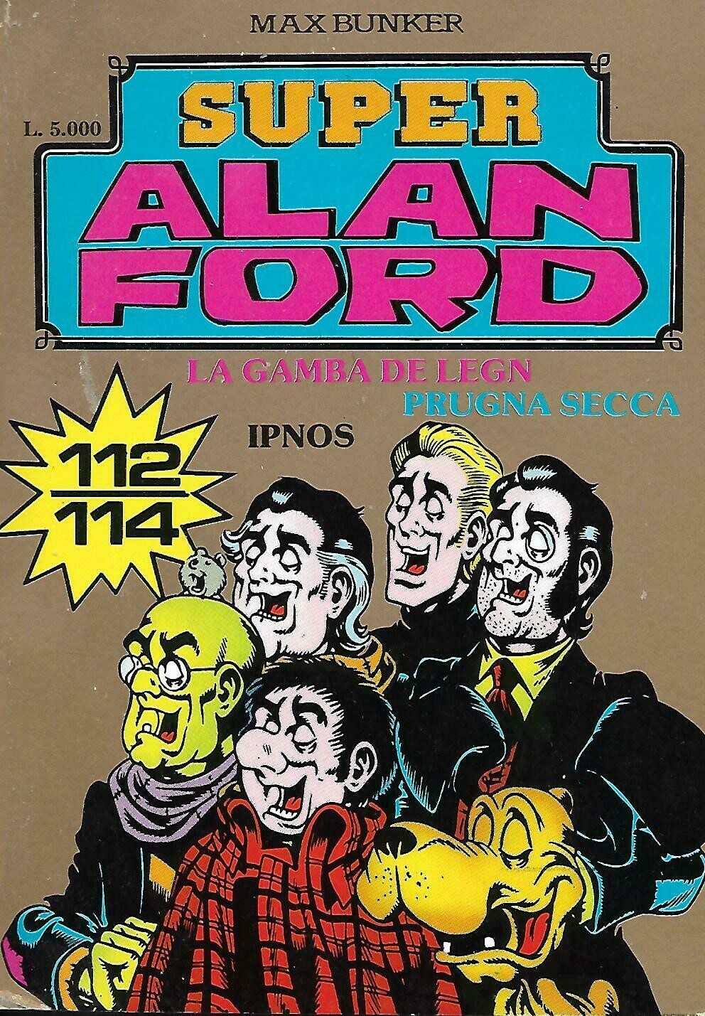 ALAN FORD SUPER SERIE ORO N.38 - MAX BUNKER PRESS