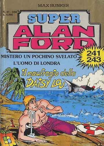 ALAN FORD SUPER SERIE ORO N.81 - MAX BUNKER PRESS