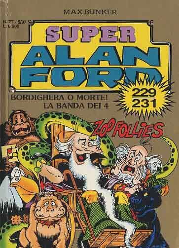 ALAN FORD SUPER SERIE ORO N.77 - MAX BUNKER PRESS