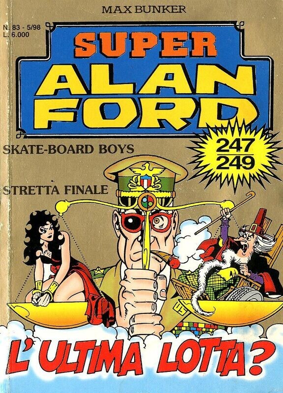 ALAN FORD SUPER SERIE ORO N.83 - MAX BUNKER PRESS
