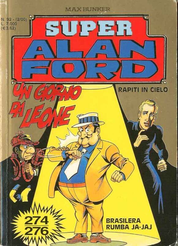 ALAN FORD SUPER SERIE ORO N.92 - MAX BUNKER PRESS