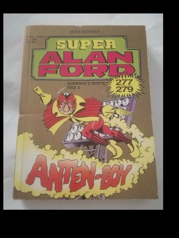ALAN FORD SUPER SERIE ORO N.93 - MAX BUNKER PRESS