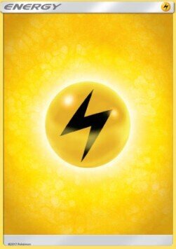 Carta pokemon Energia Lampo (SUM)-SOLE E LUNA-C - lingua ITA-condizione EX