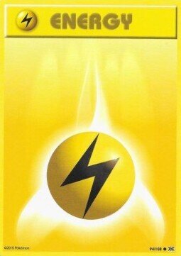 Carta pokemon Energia Lampo (EVO 94)-EVOLUZIONI-C - lingua ITA-condizione EX