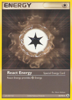 Carta pokemon Energia Reazione (LM 82)-EX LA LEGGENDA MEW-U - lingua ITA-condizione PL