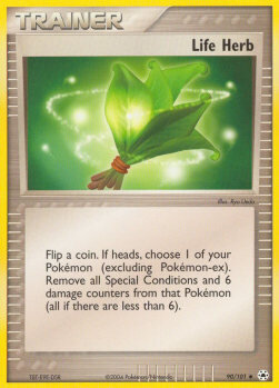 Carta pokemon Erba Vita (HL 90)-EX LEGGENDE NASCOSTE-U - lingua ITA-condizione EX