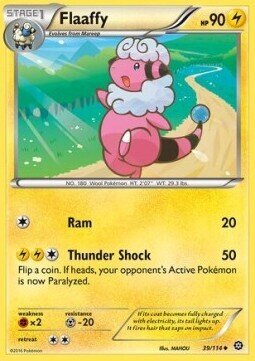 Carta pokemon Flaaffy (STS 39)-STEAM SIEGE-U - lingua ITA-condizione NM