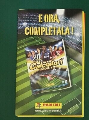 Calciatori Panini Aggiornamento Trasferimenti Album Calciatori 2009-10