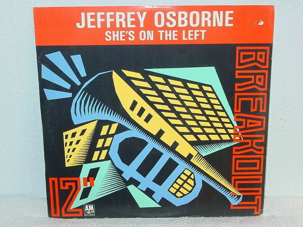 Jeffrey Osborne - She's On The Left - Vinyl, 12", 45 RPM - UK