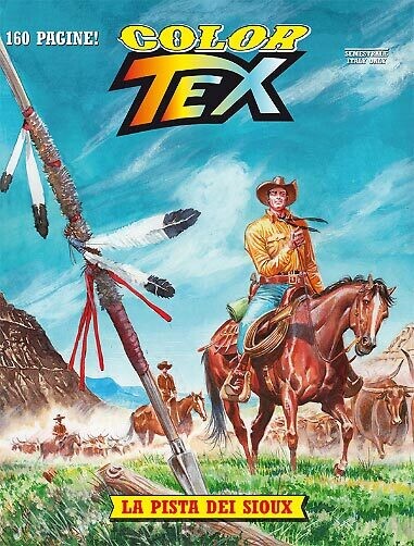 Tex color - La pista dei sioux