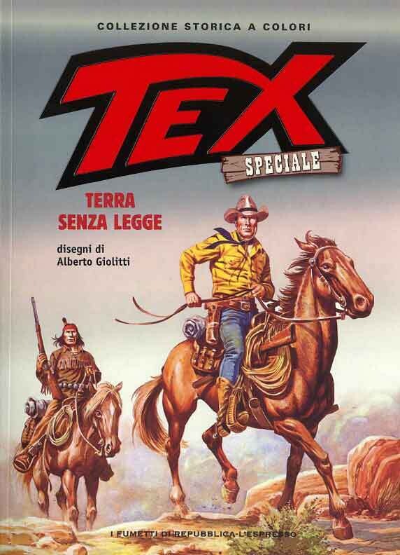 TEX SPECIALE - COLLEZIONE STORICA A COLORI "TERRA SENZA LEGGE" EP. 2
