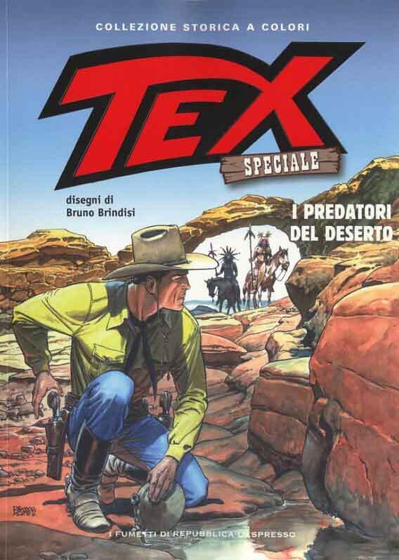 TEX SPECIALE - COLLEZIONE STORICA A COLORI "I PREDATORI DEL DESERTO " EP. 16