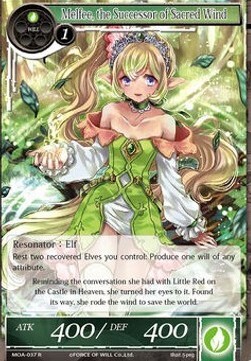 Melfee, the Successor of Sacred Wind- FOW -MOA-ITA-NM