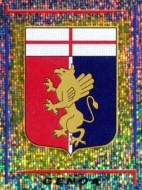 Figurina - Calciatori Panini 1998-99 - Sticker 502 Genoa Gagliardetto -   Nuova - ITALIA