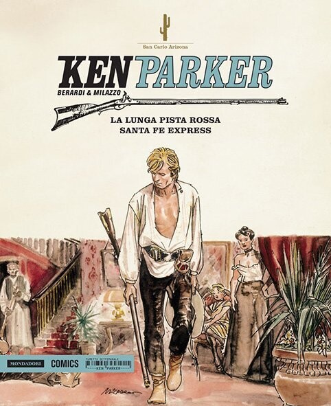 ken parker N.9 - MONDADORI COMICS La lunga pista rossa/Santa Fe express