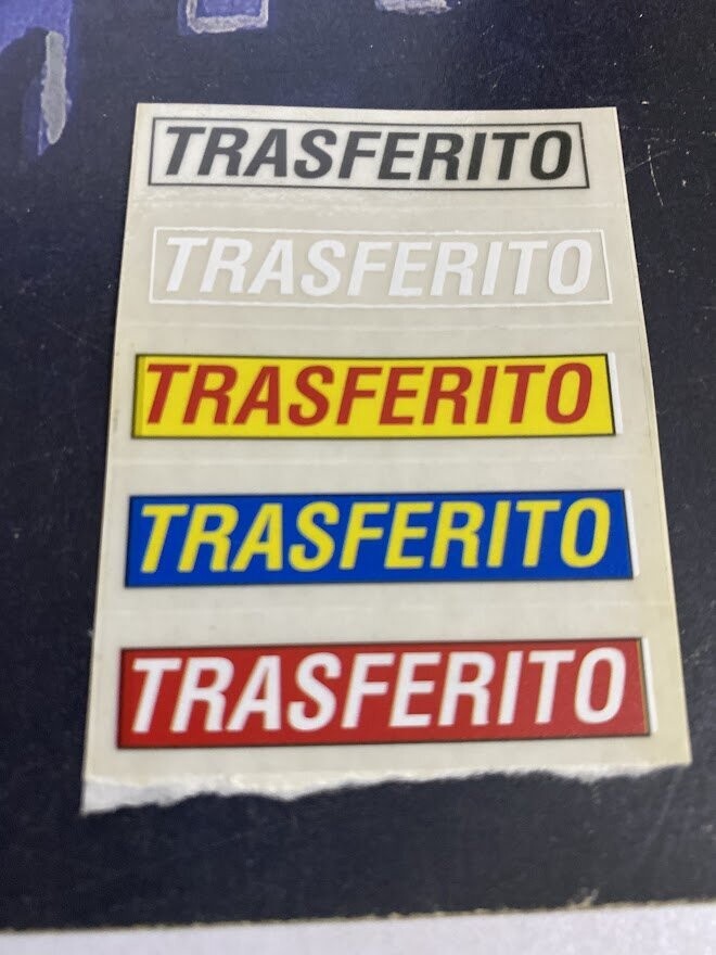 Figurina - Calciatori Panini 1998-99 - Sticker transferito  -   Nuova - ITALIA
