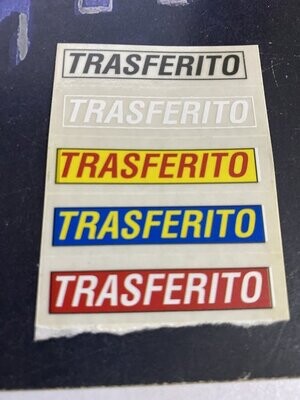 Figurina - Calciatori Panini 1998-99 - Sticker transferito  -   Nuova - ITALIA