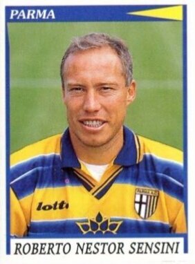 Figurina - Calciatori Panini 1998-99 - Sticker 218 Roberto Nestor Sensini -   Nuova - ITALIA
