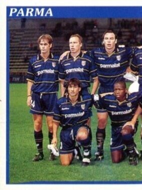 Figurina - Calciatori Panini 1998-99 - Sticker 209 Parma Squadra parte A -   Nuova - ITALIA