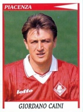 Figurina - Calciatori Panini 1998-99 - Sticker 263 Giordano Caini -   Nuova - ITALIA