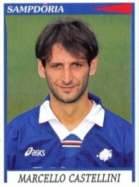 Figurina - Calciatori Panini 1998-99 - Sticker 329 Marcello Castellini -   Nuova - ITALIA