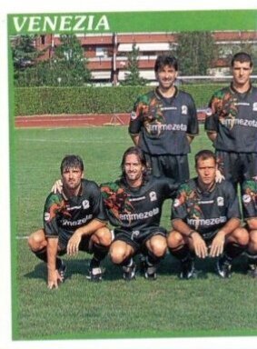Figurina - Calciatori Panini 1998-99 - Sticker 370 Venezia Squadra parte A -   Nuova - ITALIA