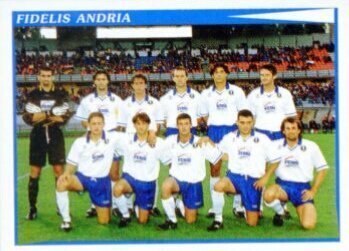 Figurina - Calciatori Panini 1998-99 - Sticker 494 Fidelis Andria Squadra -   Nuova - ITALIA