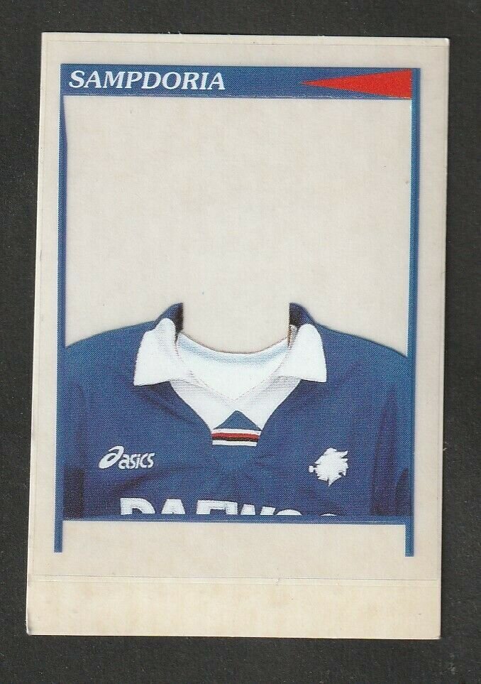 Figurina - Calciatori Panini 1998-99 - Sticker Maglia Sampdoria per transfer giocatore -   Nuova - ITALIA