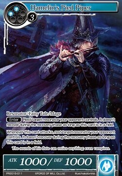 Hamelin's Pied Piper- FOW -PR-ITA-NM-foil-full Art