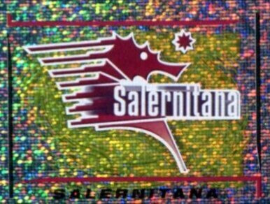 Figurina-Calciatori Panini 1998-99-Sticker 300 Salernitana Gagliardetto-   Nuova