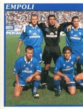 Figurina-Calciatori Panini 1998-99 - Sticker 71 Empoli squadra parte A-   Nuova