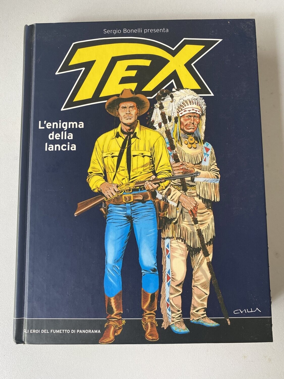 Tex Gli eroi del fumetto Panorama - L'enigma della lancia