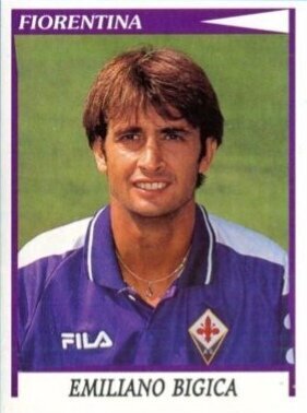 Figurina-Calciatori Panini 1998-99 - Sticker 108 Emiliano Bigica-  Nuova