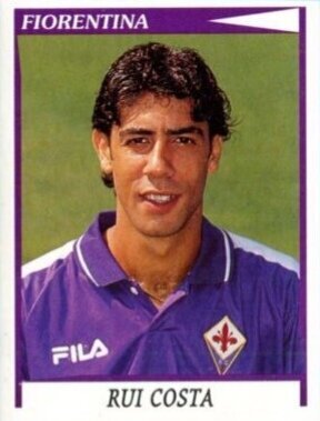 Figurina-Calciatori Panini 1998-99 - Sticker 109 Rui Costa Fiorentina-  Nuova