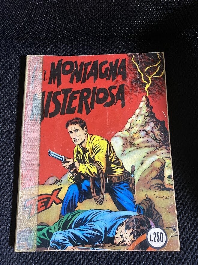 Tex N.15 - La Montagna misteriosa - retro edicola piccola aut 2926 del 1962