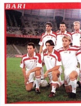 Figurina-Calciatori Panini 1998-99 - Sticker 2 Bari Squadra parte A-   Nuova