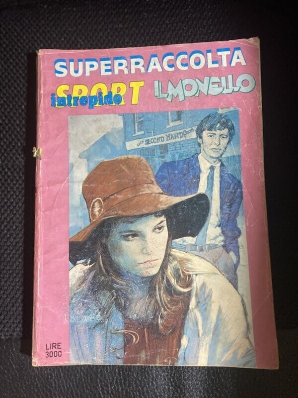 intrepido sport il monello superraccolta n. Agosto 1986 Allegato interno Larsen