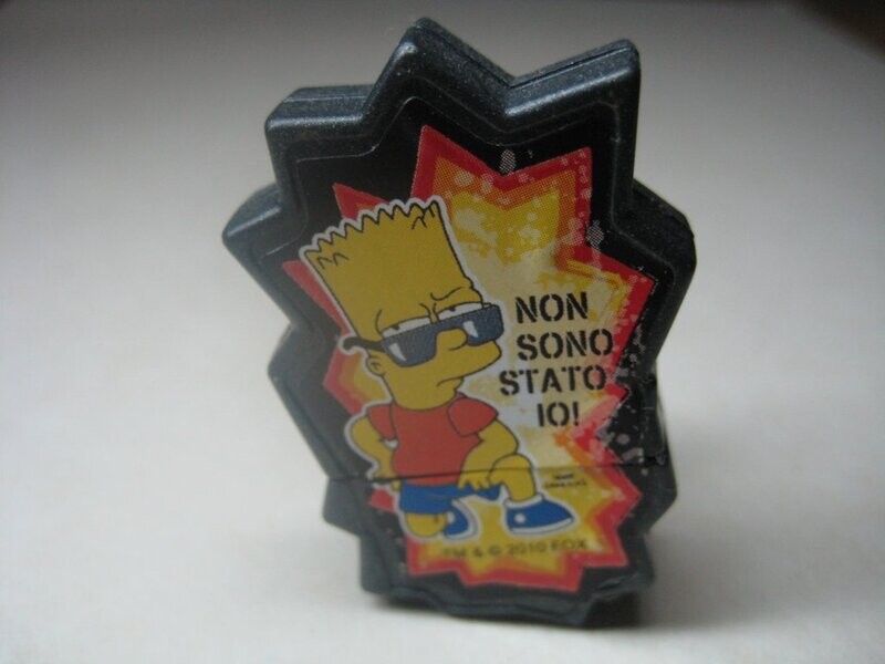 Kinder sorpresa UN183 - The Simpsons 2 - Bart Simpson Stick
