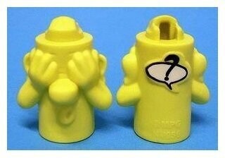 Kinder sorpresa NV056 - Totem giallo no bpz