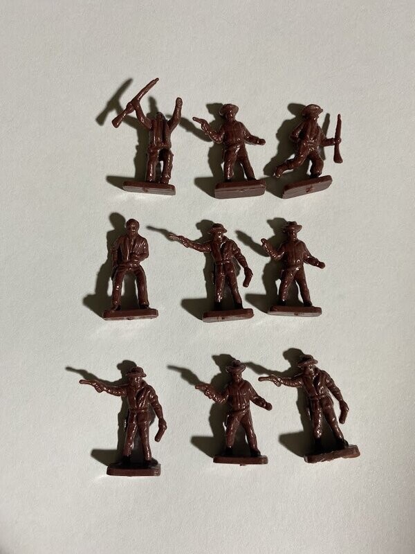 Lotto soldatini AIRFIX HO Cowboy