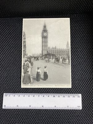 Cartolina Formato Grande Maryfair coll. n.041 BIG BEN 1906 non viag.-Bianco e nero