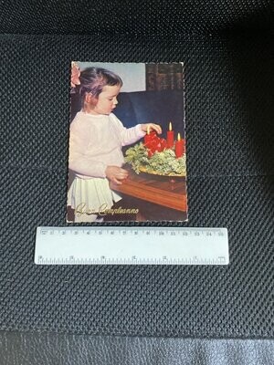 Cartolina Augurale Buon Compleanno Bambina con torta Cecami n.939 - colori