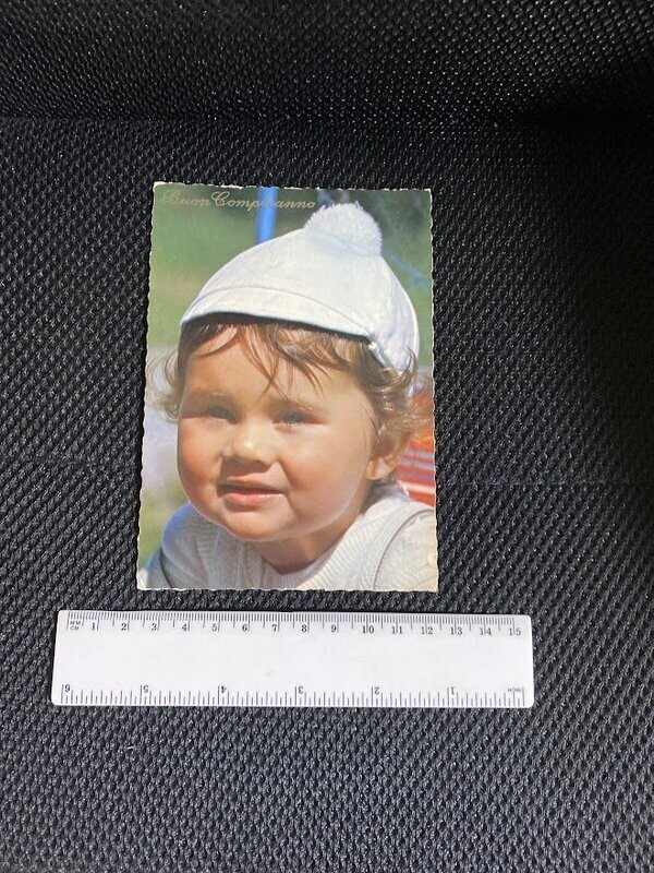 Cartolina Augurale Buon Compleanno Bambina piccola Cecami n.876 - colori